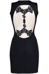 Kleid V-9209 schwarz