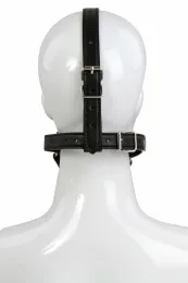 Kopf-Harness mit Knebel schwarz