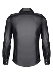 Langarm Herren Shirt RMNatale001 schwarz