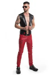 Lange Herren Hose RMTommaso002 rot