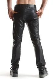Lange Herren Hose RMVittorio001 von Regnes Fetish Planet schwarz