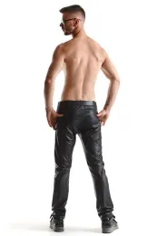 Lange Herren Hose RMVittorio001 von Regnes Fetish Planet schwarz