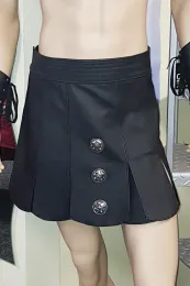 Leder Gladiator Rock 03 schwarz