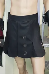 Leder Gladiator Rock 04 schwarz