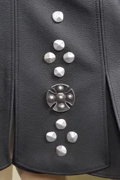 Leder Gladiator Rock 05 schwarz