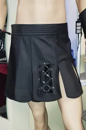 Leder Gladiator Rock 06 schwarz