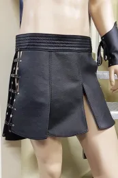 Leder Gladiator Rock 08 schwarz