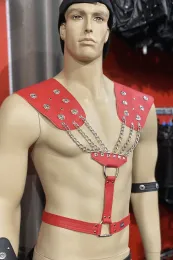 Leder Harness 05-02 rot