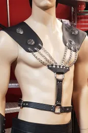 Leder Harness 05-03 schwarz