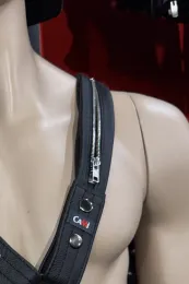 Leder Harness 06 schwarz