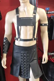 Leder Harness 07 schwarz
