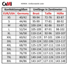 Leder Weste 03 schwarz