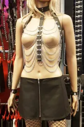 Lederrock 07 schwarz