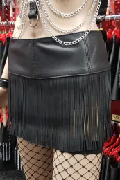 Lederrock 09 schwarz