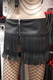 Lederrock 09 schwarz