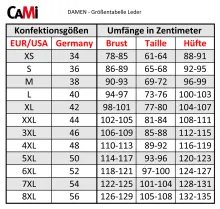 Lederrock 10 schwarz