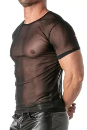 Mesh T-Shirt for Men schwarz