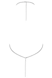 Metall-Top silberfarben