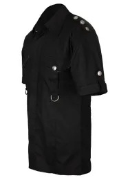 Military Shirt Denim schwarz