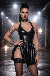Minikleid DDOlimpia001 schwarz