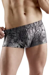 Pants Metallic-Design schwarz/silbern