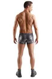 Pants Metallic-Design schwarz/silbern