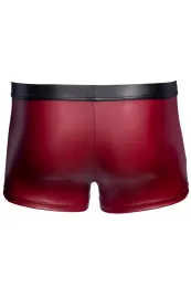 Pants mit Netz und Nieten rot/schwarz