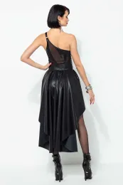 Rock PANTHERE aus Kunstleder schwarz