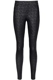 Schwarze Leggings BRConstanza001 von Demoniq Black Rose 2.0 Collection