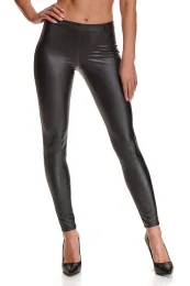 Schwarze Leggings BRGiulia001 von Demoniq Black Rose 2.0 Collection