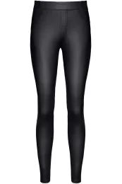 Schwarze Leggings BRGiulia001 von Demoniq Black Rose 2.0 Collection