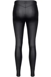 Schwarze Leggings BRGiulia001 von Demoniq Black Rose 2.0 Collection