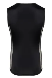 Shirt mit Schnüren schwarz