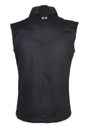 Strap Vest Denim schwarz