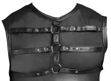 Top Harness im Mix aus Powernet und Mattlook schwarz