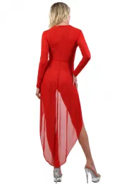 Tüll Kleid rot
