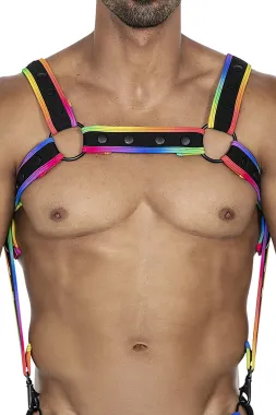 Brust-Harness 05 mehrfarbig