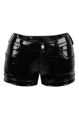 Hot Panty Lack schwarz