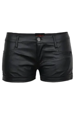 Hot Panty Wetlook schwarz