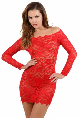 Kleid rot