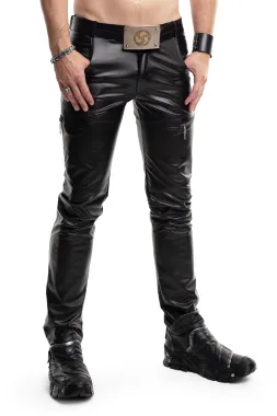 Lange Herren Hose RMAmedeo001 schwarz