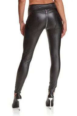 Schwarze Leggings BRMaddalena001 von Demoniq Black Rose 2.0 Collection