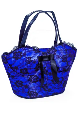 Tasche blau/schwarz