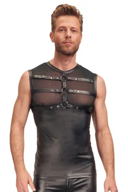 Top Harness im Mix aus Powernet und Mattlook schwarz