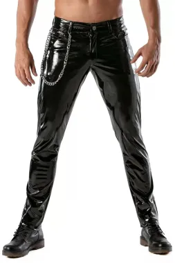 Vinyl Pants schwarz